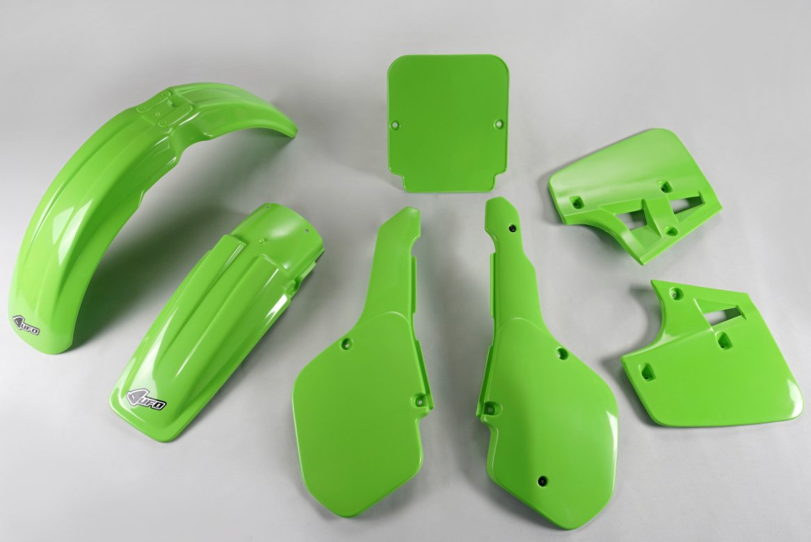 1987 - KX250 - 7 piece Plastics Kit - Dare Vintage Decals