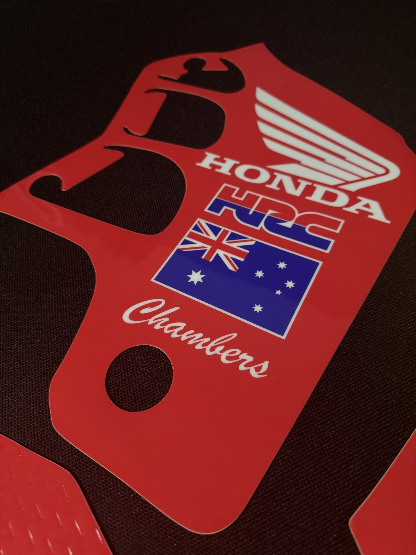 Honda CR500 1989 Jeff Leisk Replica Decals - Dare Vintage Decals