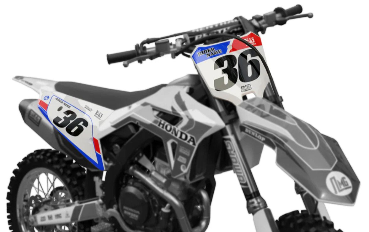 Number Plates - Clean - Dare Vintage Decals