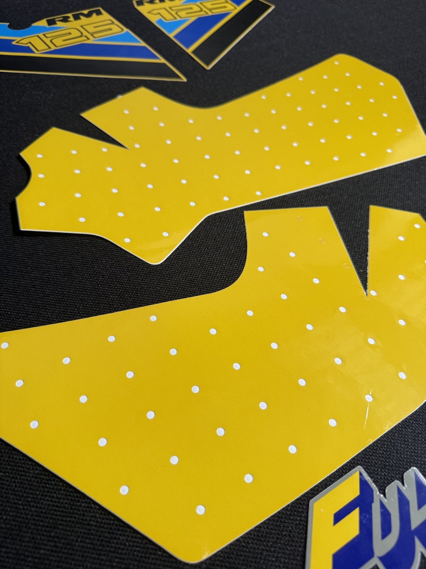 Suzuki RM 125 1986 Replica Decals - Dare Vintage Decals