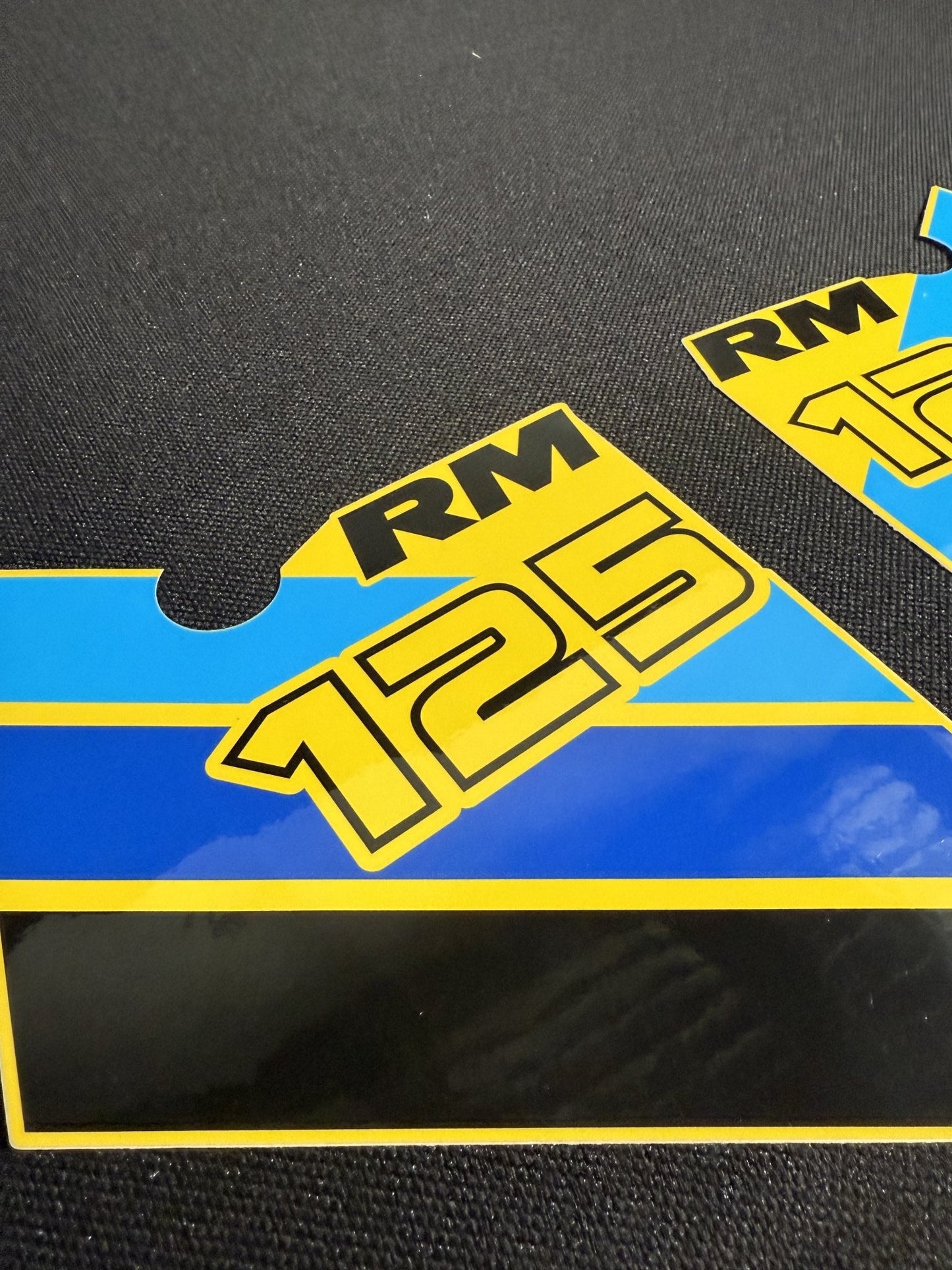 Suzuki RM 125 1986 Replica Decals - Dare Vintage Decals