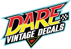 Dare Vintage Decals
