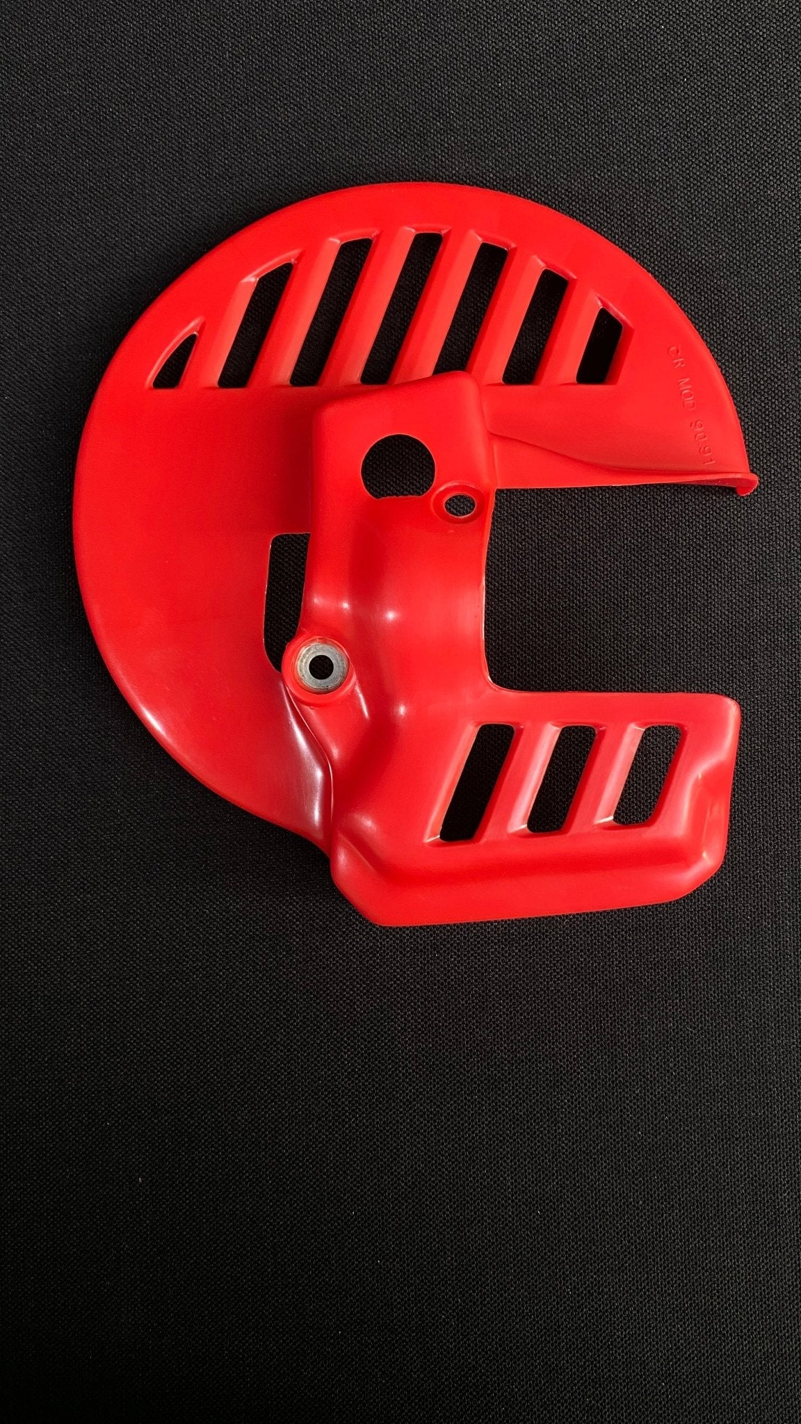 Honda CR 500 1989 - 1994 Disc Cover - Red - Dare Vintage Decals