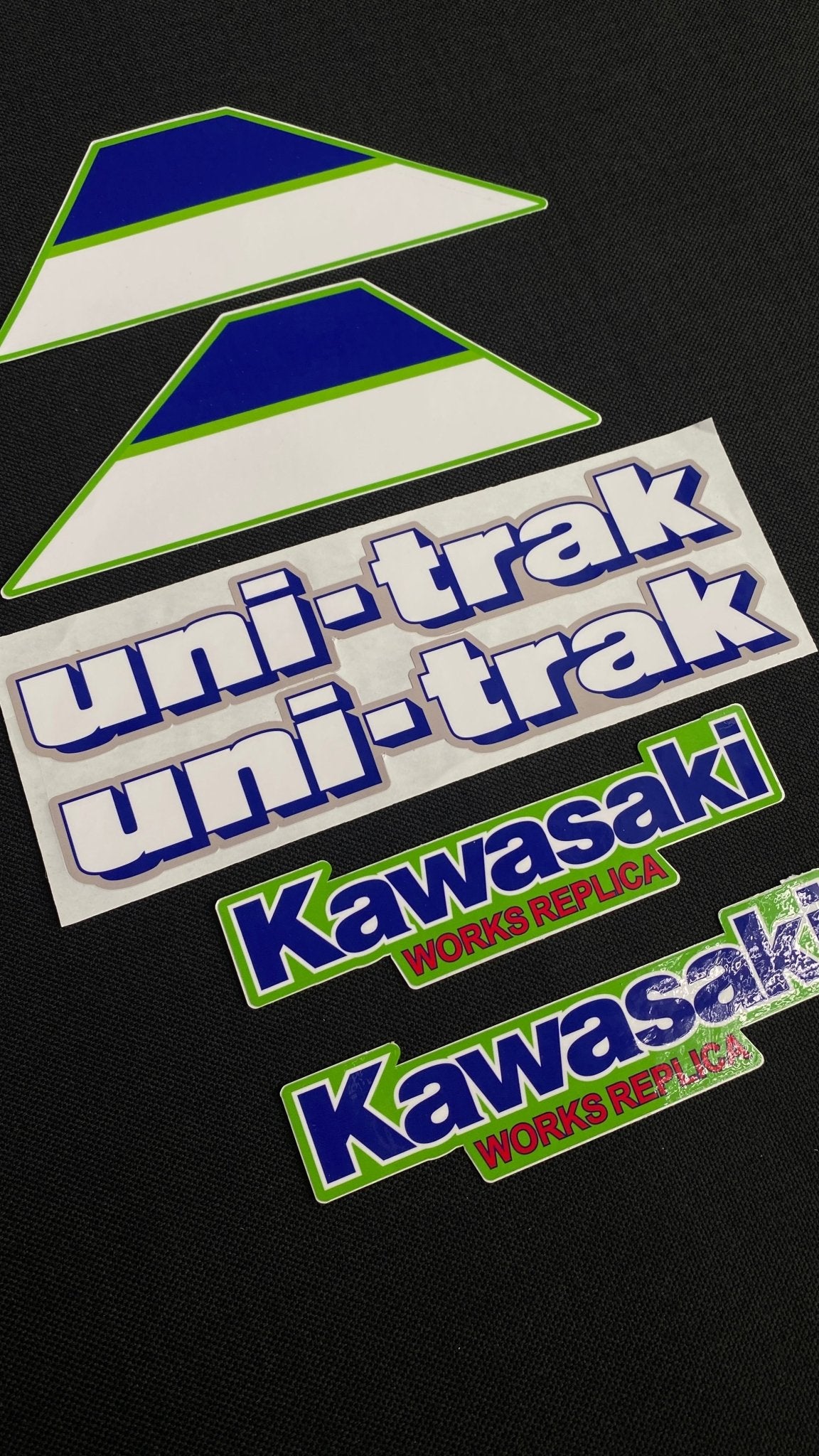 Kawasaki KX 250 1986 Replica Decals - Dare Vintage Decals