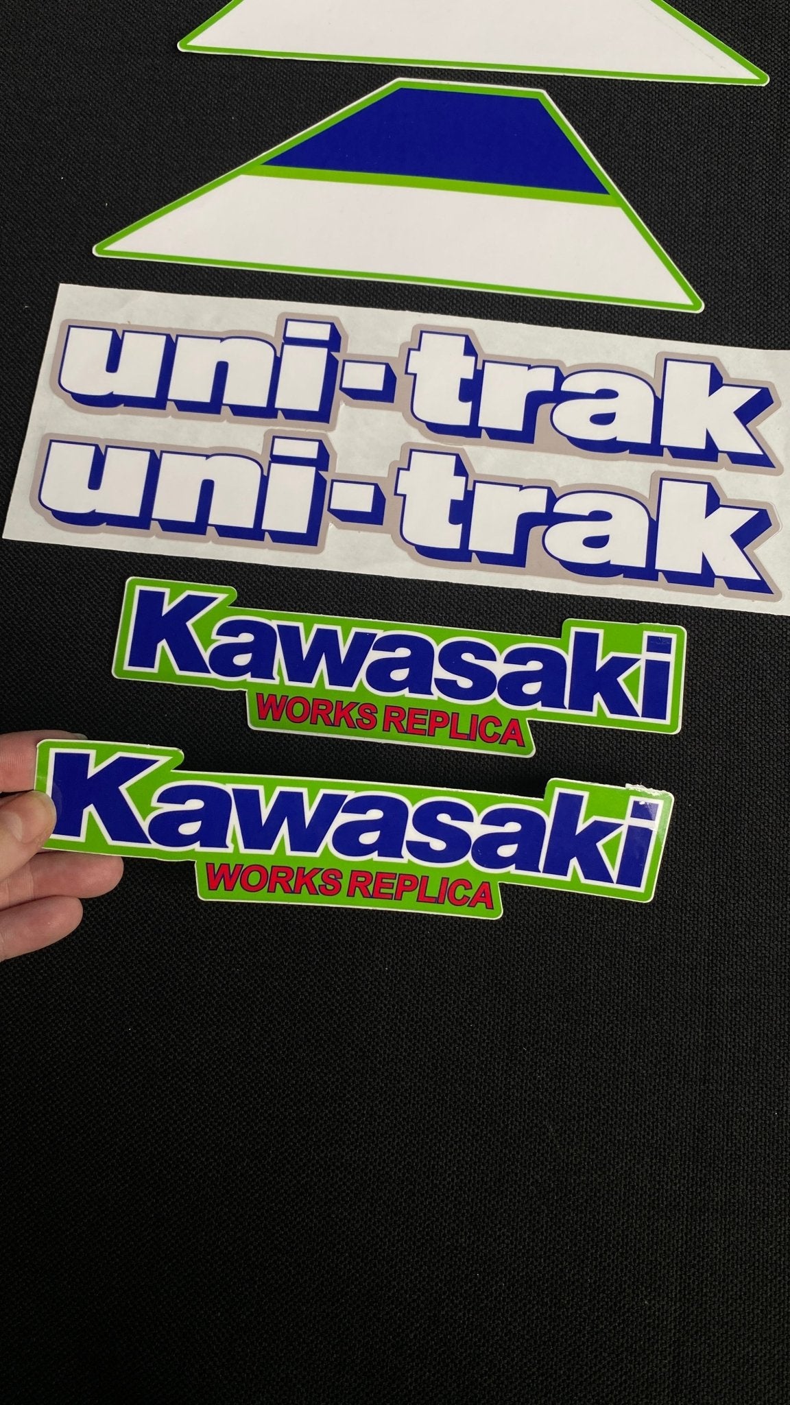 Kawasaki KX 250 1986 Replica Decals - Dare Vintage Decals