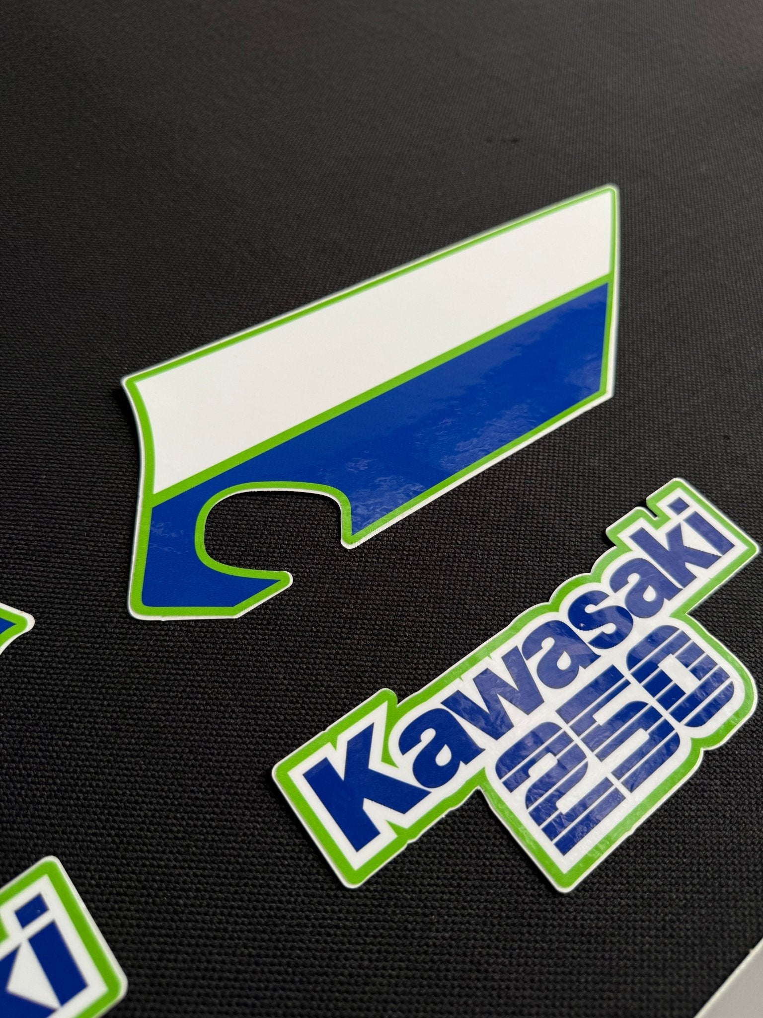 Kawasaki KX 250 1987 Replica Decals - Dare Vintage Decals