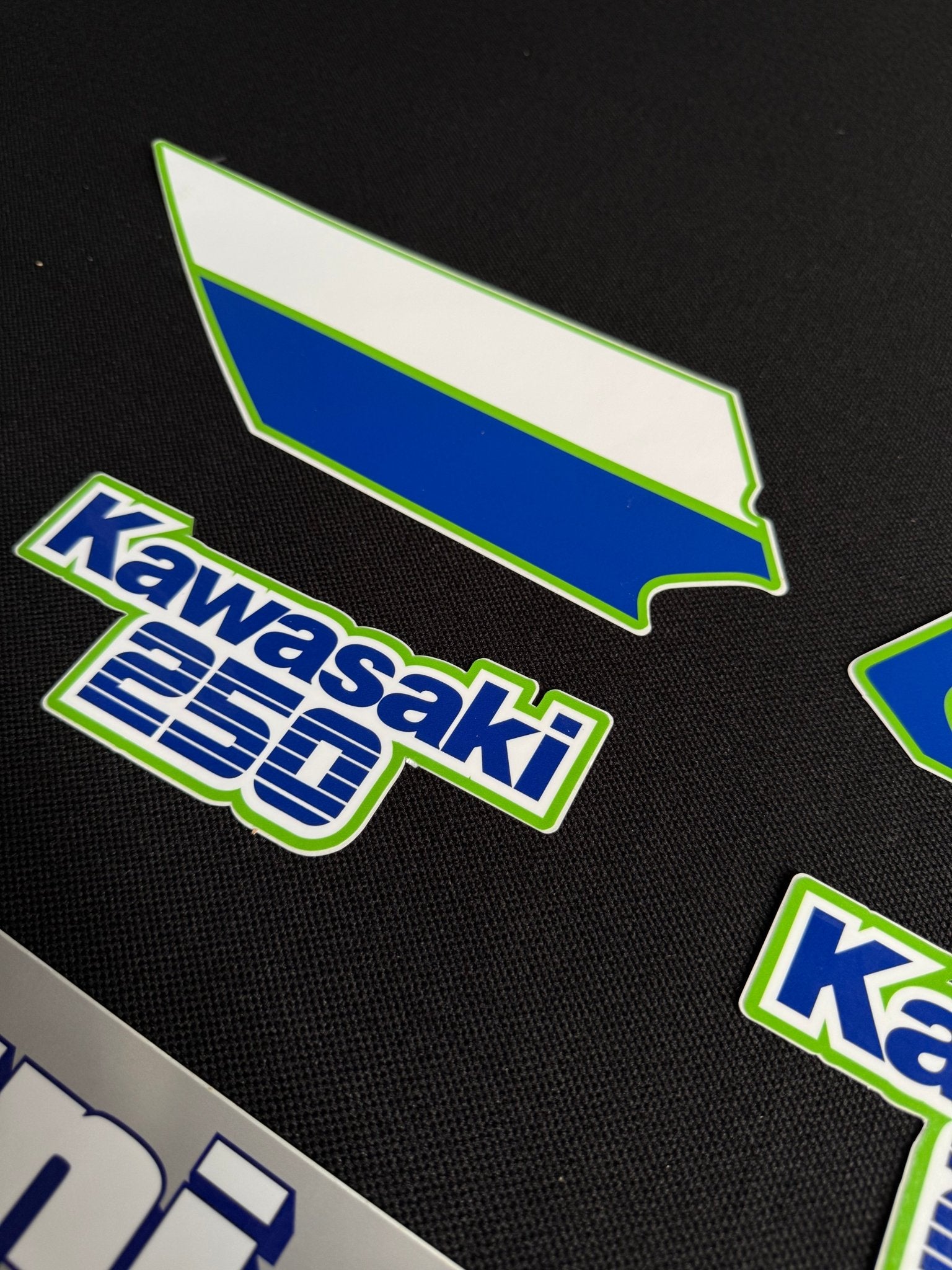 Kawasaki KX 250 1987 Replica Decals - Dare Vintage Decals