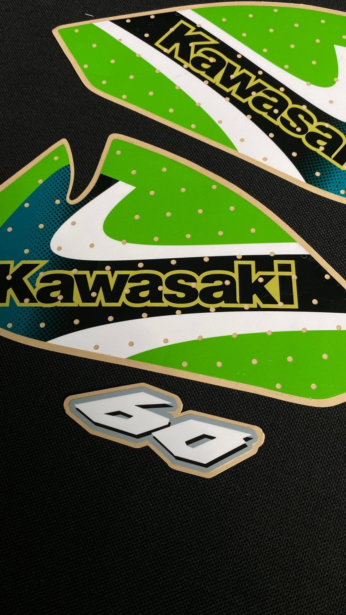 Kawasaki KX 60 2001 Replica Decals - Dare Vintage Decals