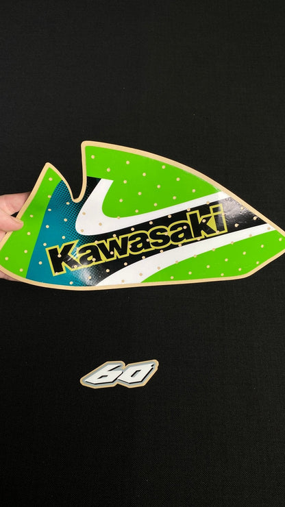 Kawasaki KX 60 2001 Replica Decals - Dare Vintage Decals