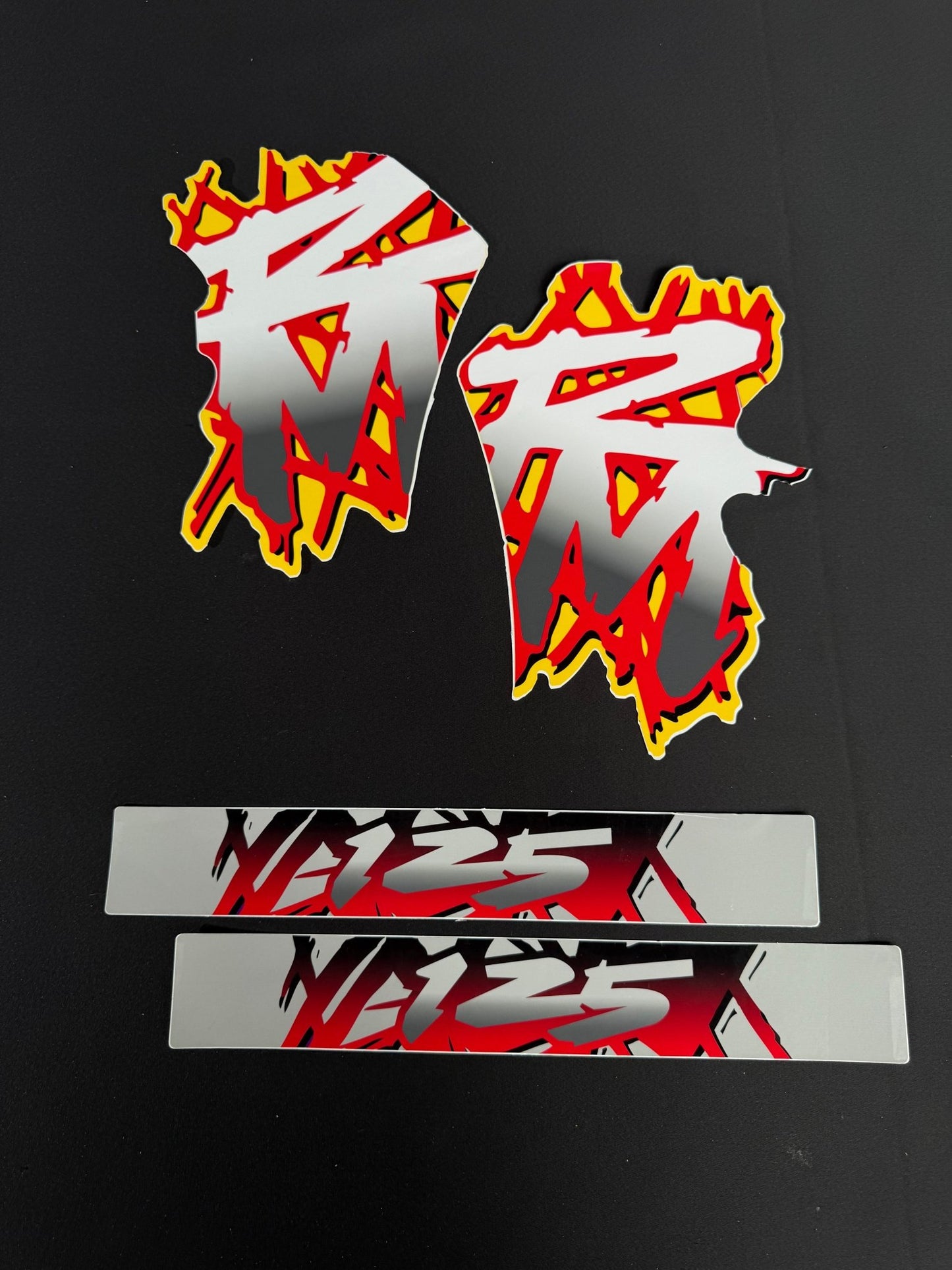 Suzuki RM 125 1995 Replica Decals - Dare Vintage Decals
